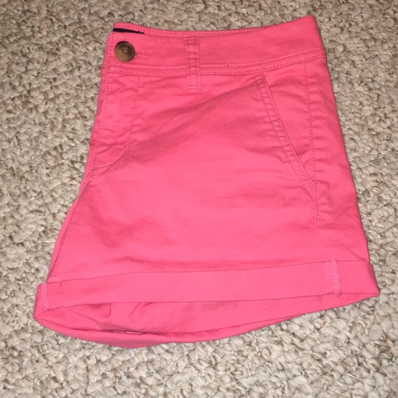 American Eagle Peach Midi Shorts - Picture 2 of 5